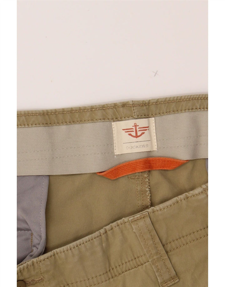 DOCKERS Mens Cargo Shorts W38 XL Khaki Vintage Dockers and Second-Hand Dockers from Messina Hembry 