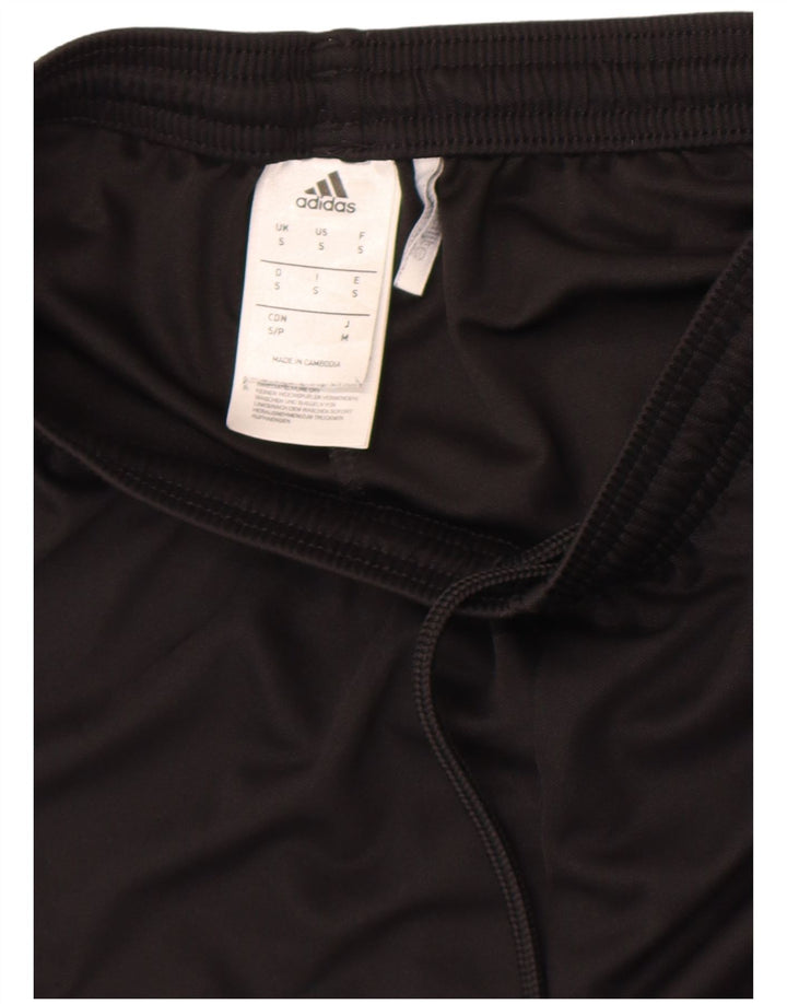 Мужские спортивные шорты Adidas, маленькие черные из полиэстера