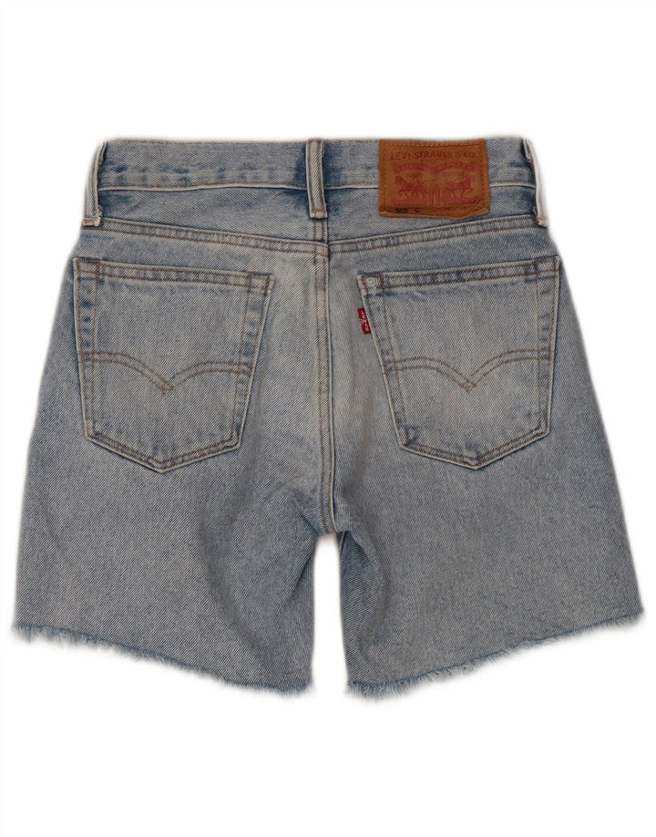 Джинсовые шорты Levi's 505 с потертостями для 5–6 лет, W23, синий хлопок