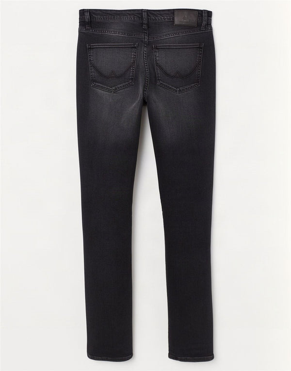 Мужские узкие джинсы Superdry Corporal W32 L34, черный хлопок
