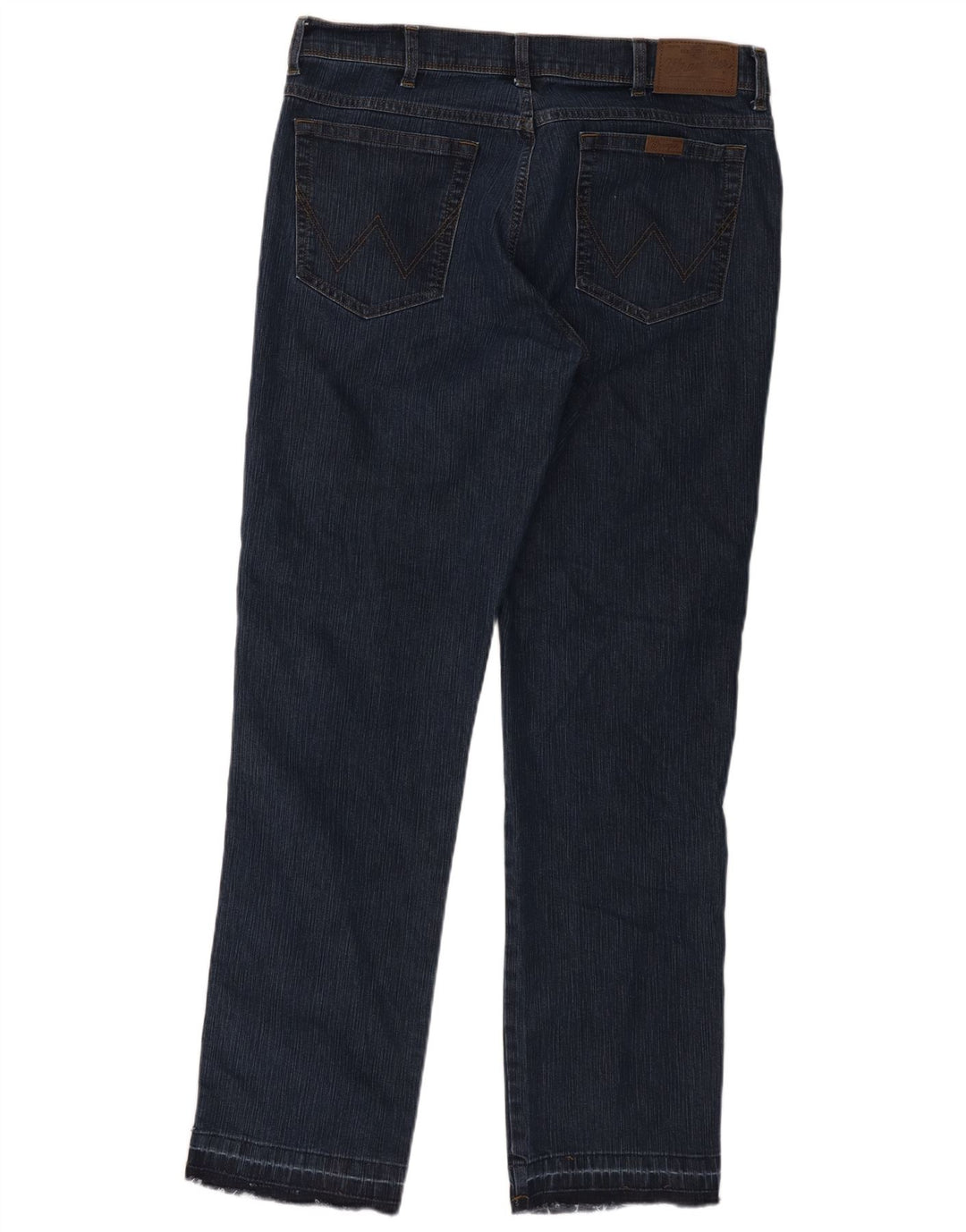 Мужские прямые джинсы Wrangler стандартного кроя W36 L32, синие, хлопок