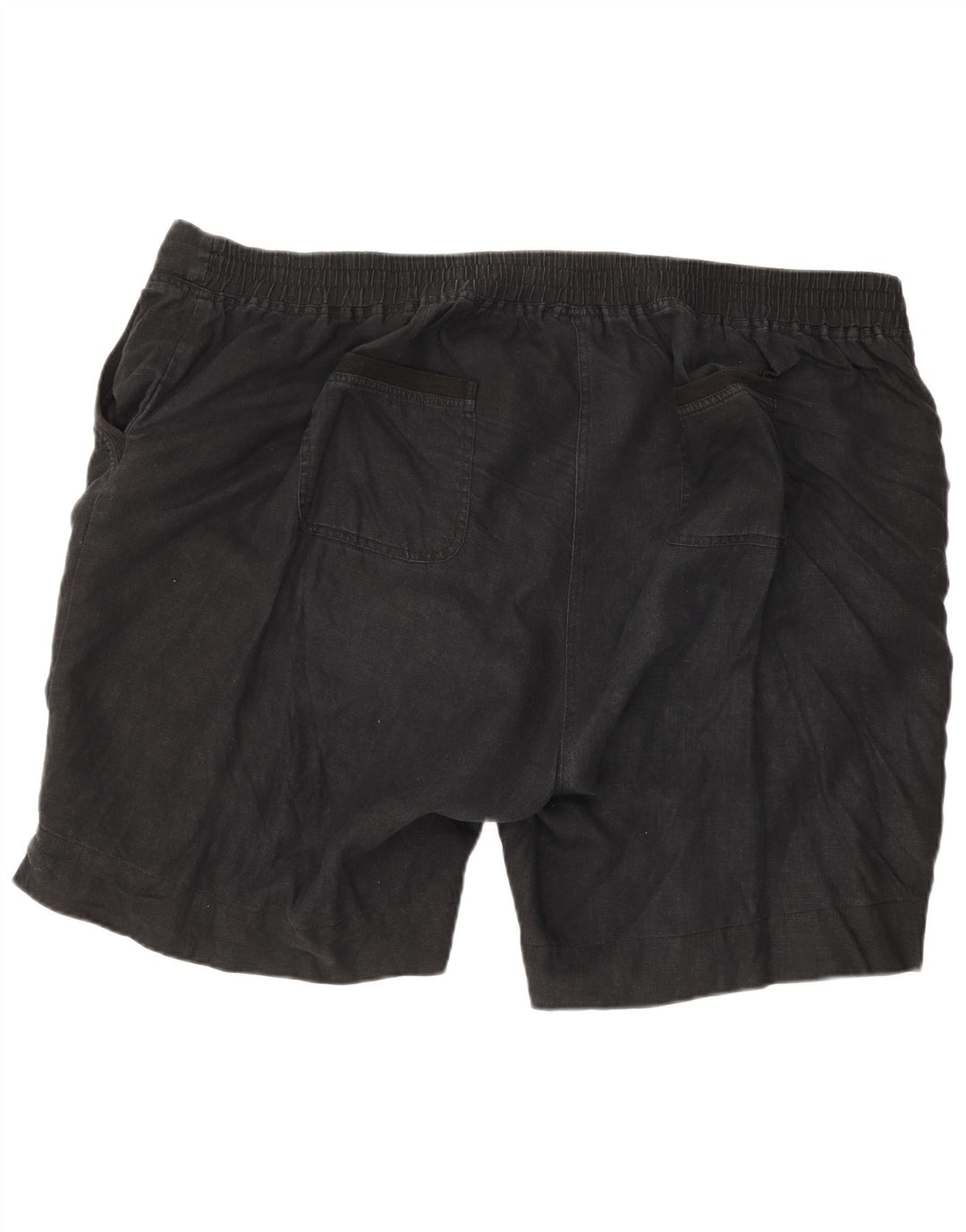 Мужские шорты чинос Marks & Spencer W52 5XL, черные льняные