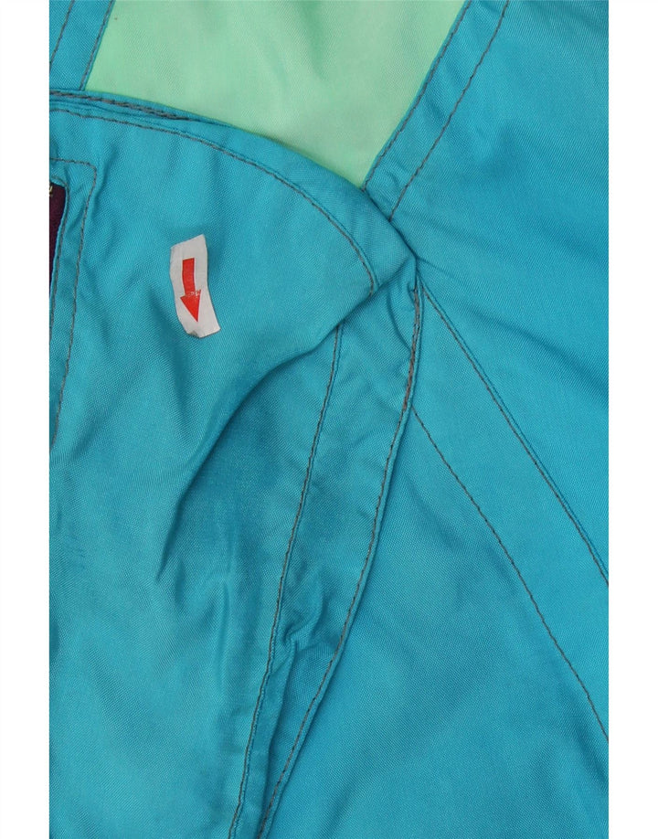 COLMAR Мужская лыжная куртка свободного кроя с капюшоном IT 44 XS Синяя с цветными блоками