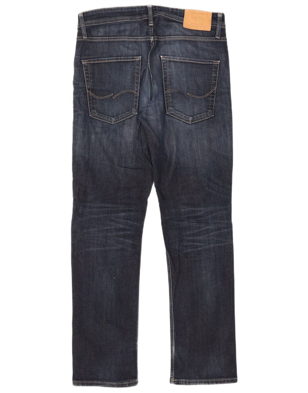 Мужские прямые джинсы Jack & Jones Clark стандартного кроя W32 L32 синие