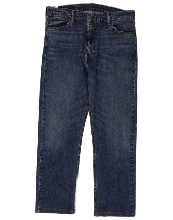 Мужские прямые джинсы Levi's 518 W38 L29 синие, хлопок