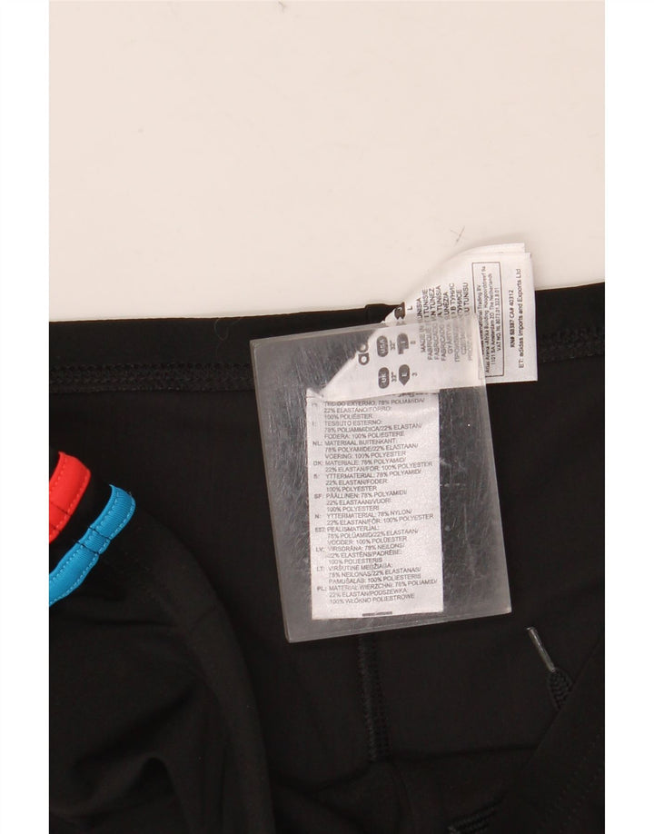 Мужские шорты для плавания ADIDAS, нейлон, средний черный цвет