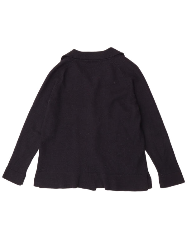 Женский кардиган Marks & Spencer UK 18 XL Темно-синий акрил