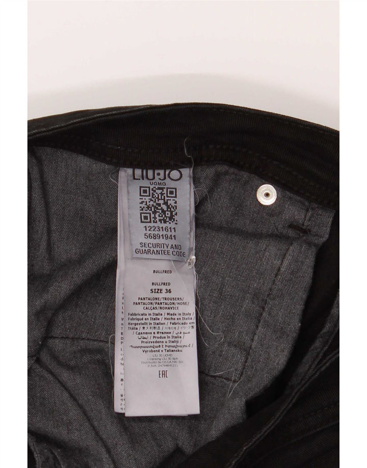 Мужские укороченные джинсы Liu Jo Fred Regular W36 L29, черный хлопок