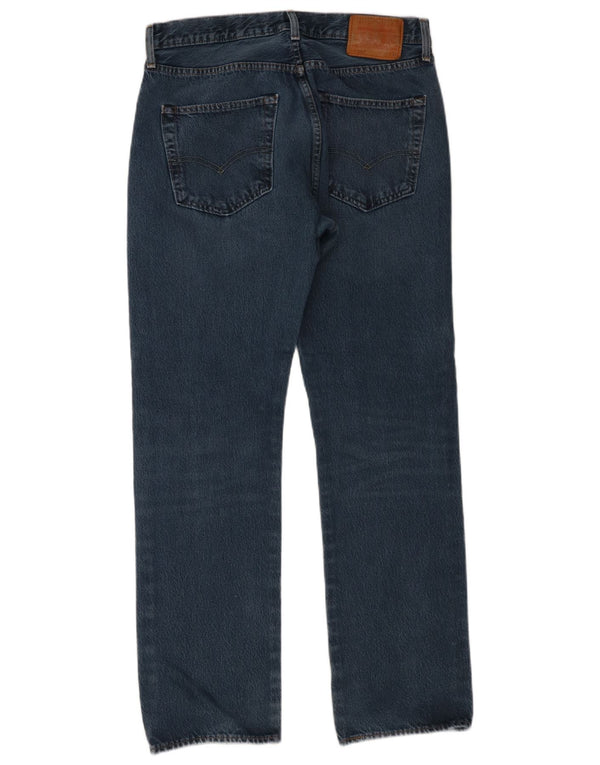 Мужские прямые джинсы Levi's 501 W32 L32 синие, хлопок