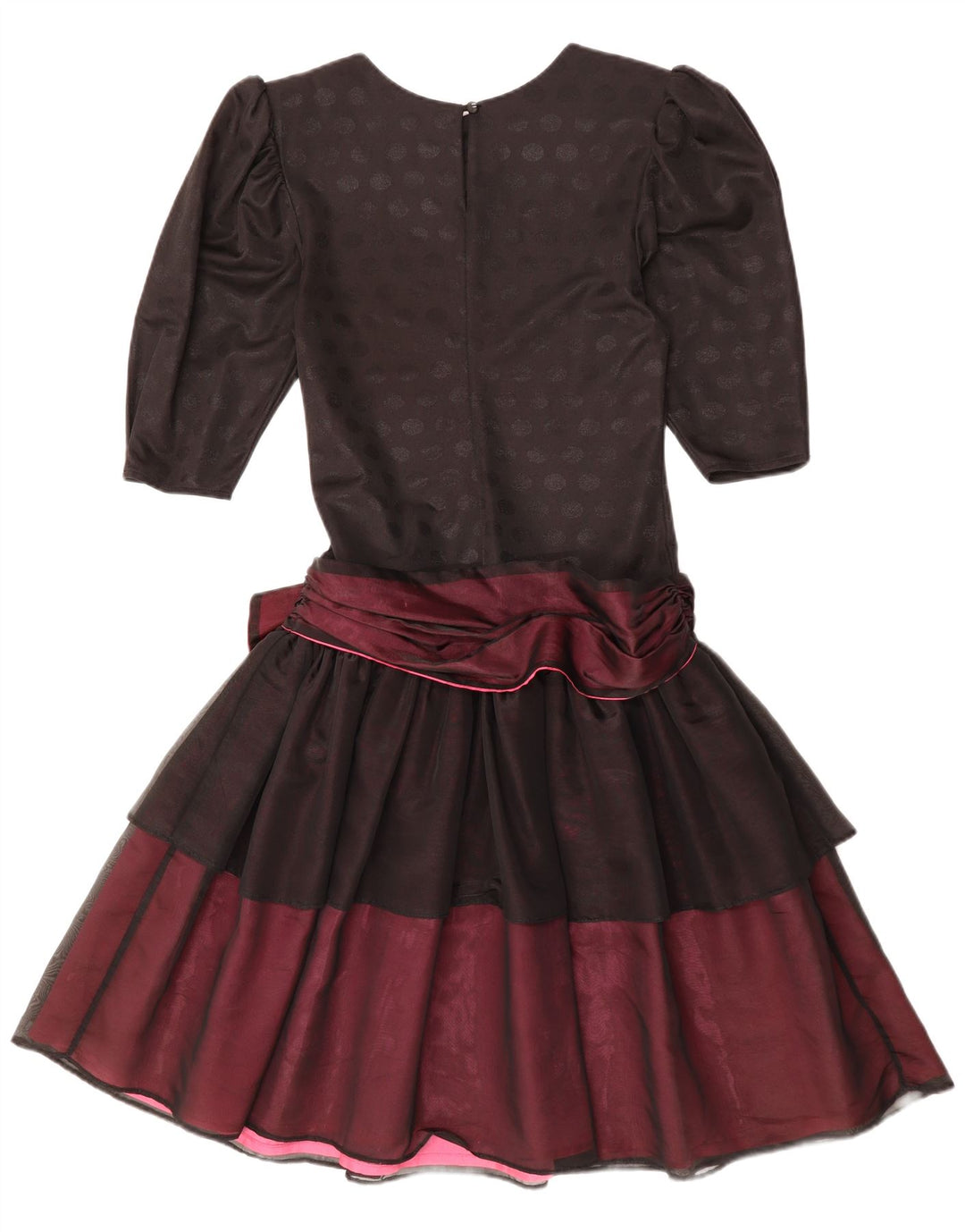 YESSICA Женское многоярусное платье EU 36, маленькое черное, полиэстер с цветными блоками