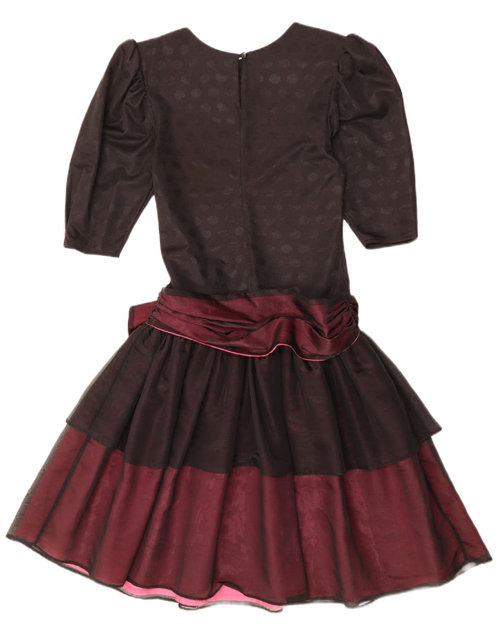 YESSICA Женское многоярусное платье EU 36, маленькое черное, полиэстер с цветными блоками