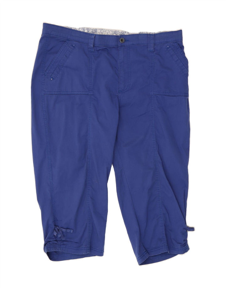 LEE Womens Straight Capri Trousers W38 L20  Blue Vintage Lee and Second-Hand Lee from Messina Hembry 