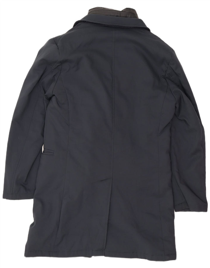 Мужское пальто Fay UK 38 Medium Navy Blue