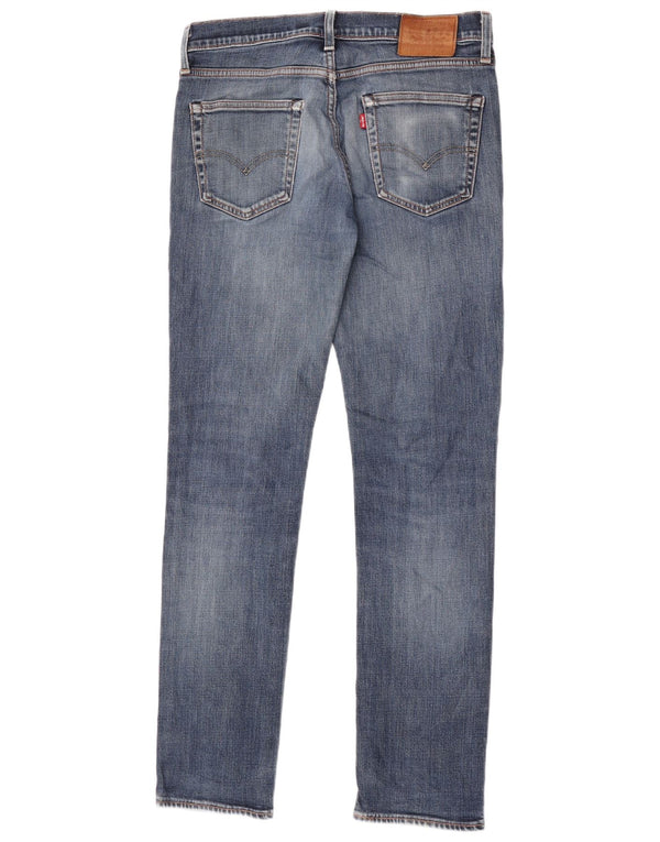 Женские узкие джинсы Levi's 511 W32 L34 синие, хлопок