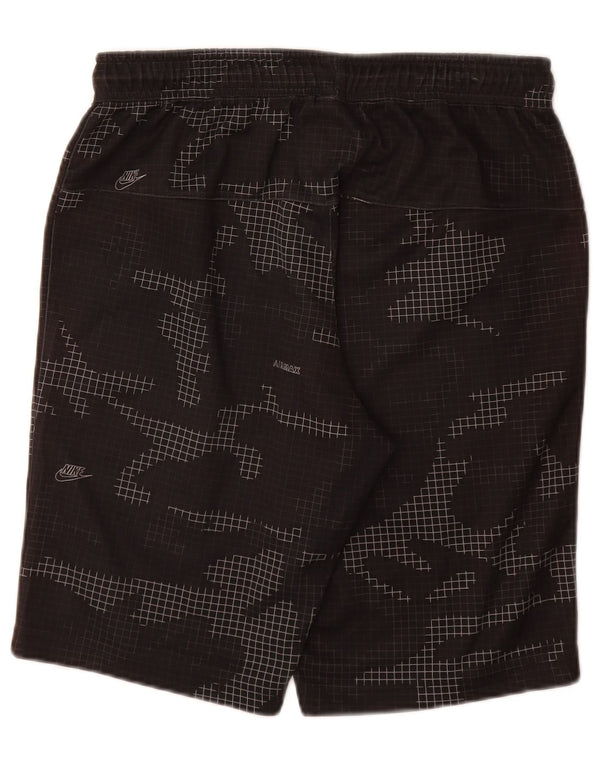 Мужские спортивные шорты Nike Medium W32 L10, черный камуфляжный полиэстер
