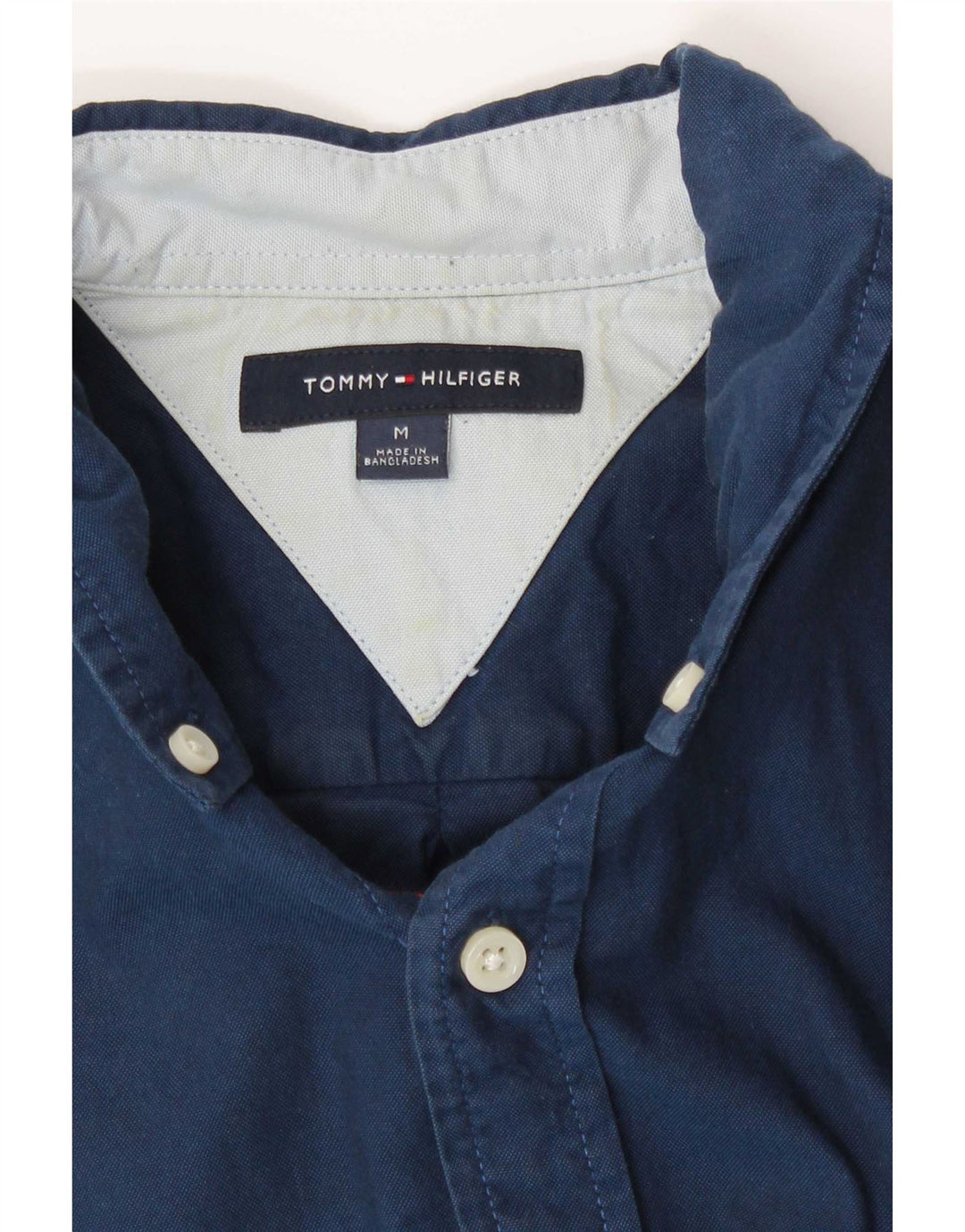 Мужская рубашка Tommy Hilfiger Medium Темно-синяя