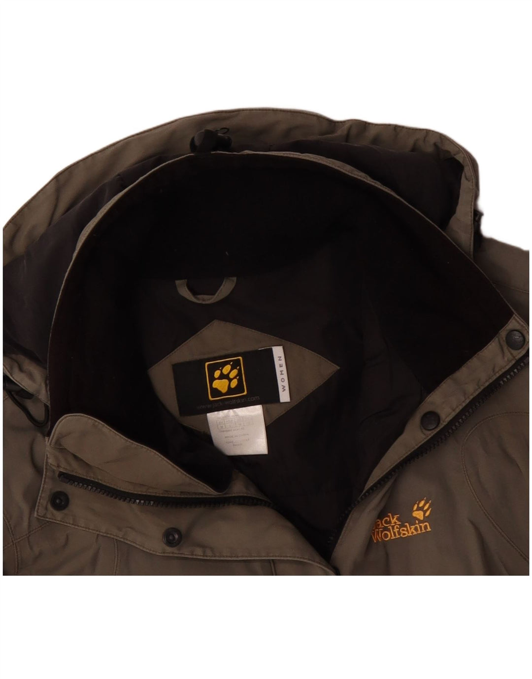 JACK WOLFSKIN Женская ветровка UK 12 Medium Beige Colourblock