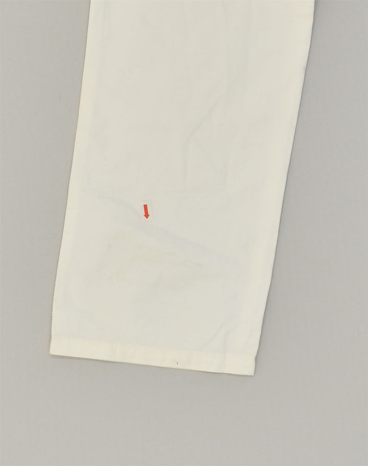 GAP Womens Straight Chino Trousers W29 L33  White Cotton | Vintage Gap | Thrift | Second-Hand Gap | Used Clothing | Messina Hembry 