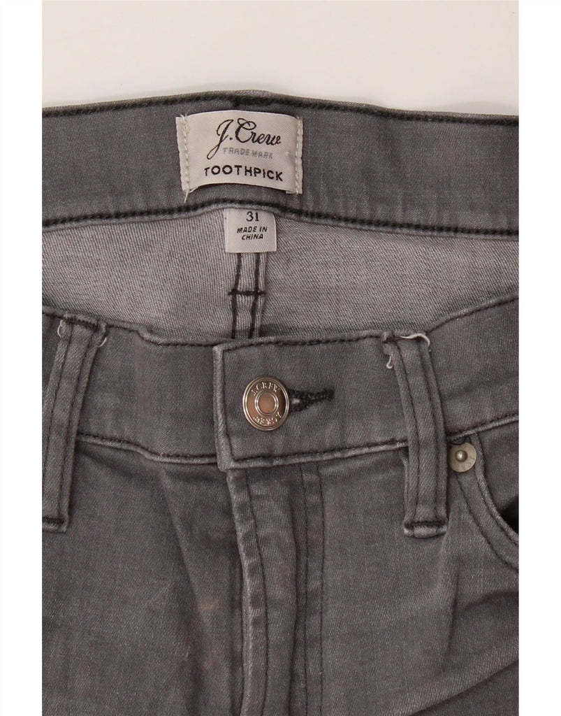 J. CREW Womens Skinny Jeans W31 L38 Grey Cotton Vintage J. Crew and Second-Hand J. Crew from Messina Hembry 