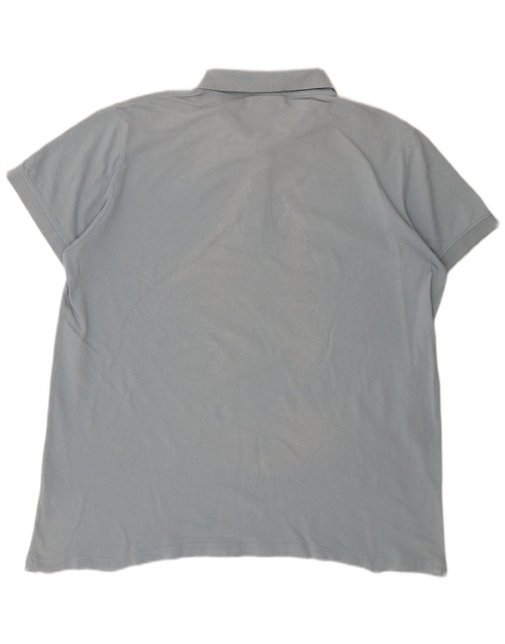 Мужская рубашка-поло Kappa 2XL, синяя, хлопок