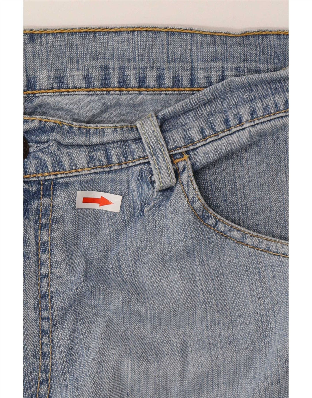 Мужские прямые джинсы Levi's W32 L34 синие, хлопок