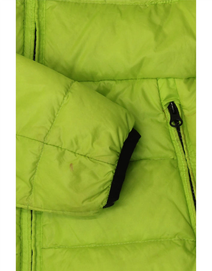 Женская укороченная стеганая куртка Blauer UK 10, маленький зеленый полиамид