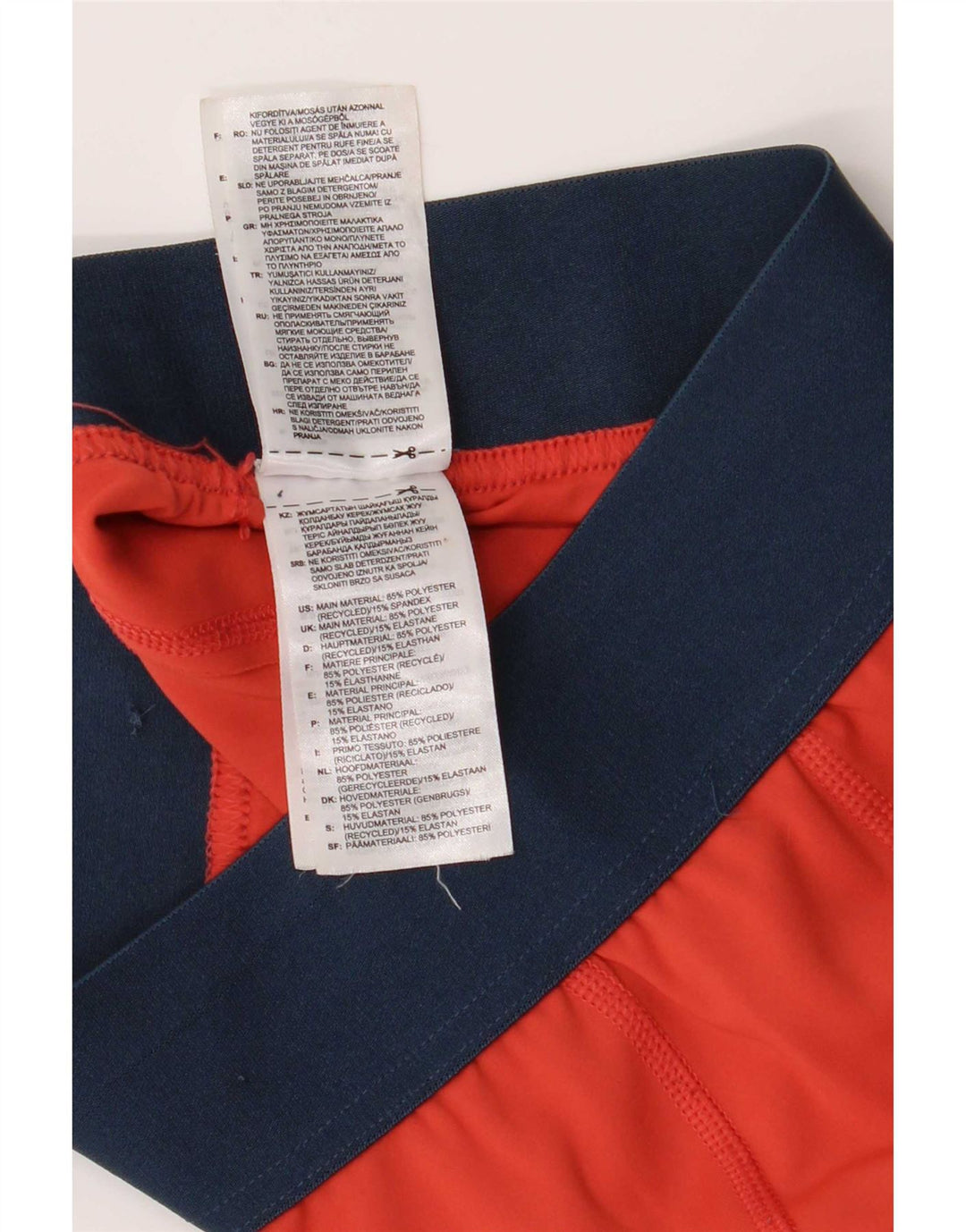 Женские леггинсы Adidas с рисунком UK 4/6 XS, красный полиэстер