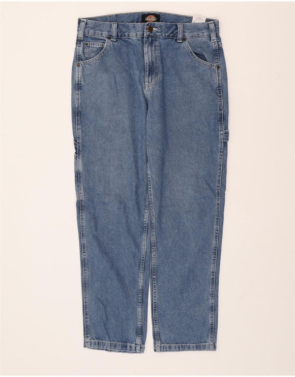 Мужские зауженные джинсы-карго DICKIES W32 L30, синие, хлопок