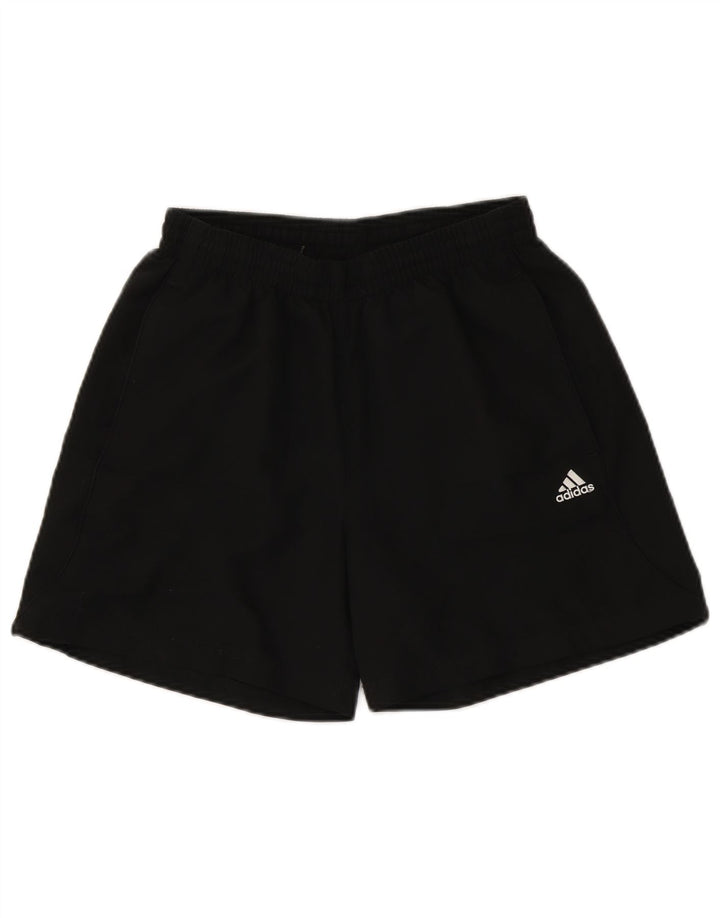 Спортивные шорты Adidas для мальчиков 15-16 лет, черный полиэстер