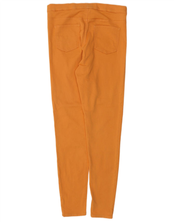 Женские леггинсы Marks & Spencer UK 14, большие желтые хлопковые