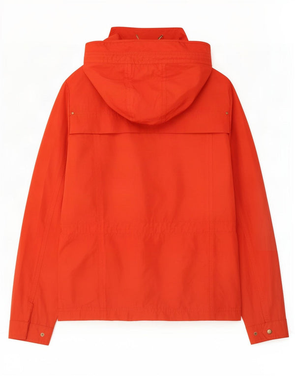 Женская куртка с капюшоном Zara UK 14, средний красный