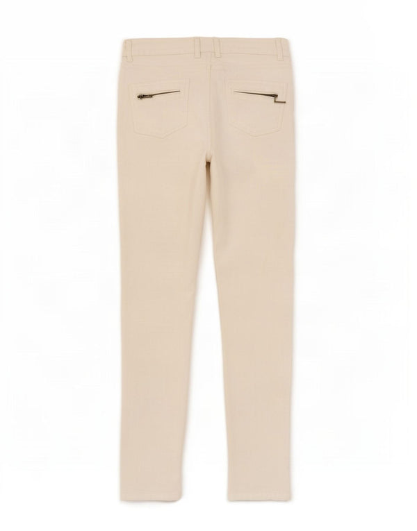 Женские джинсы скинни Zara EU 40 Medium W30 L30 Белый хлопок