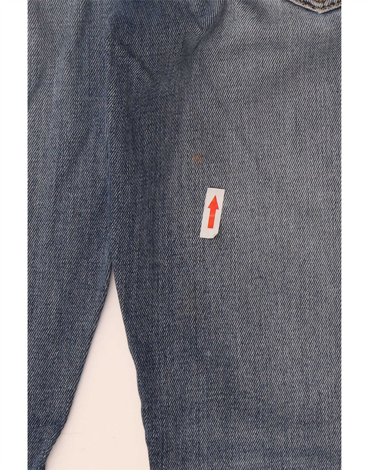 Мужские потертые узкие джинсы Zara EU 42, большие W32 L26, синие