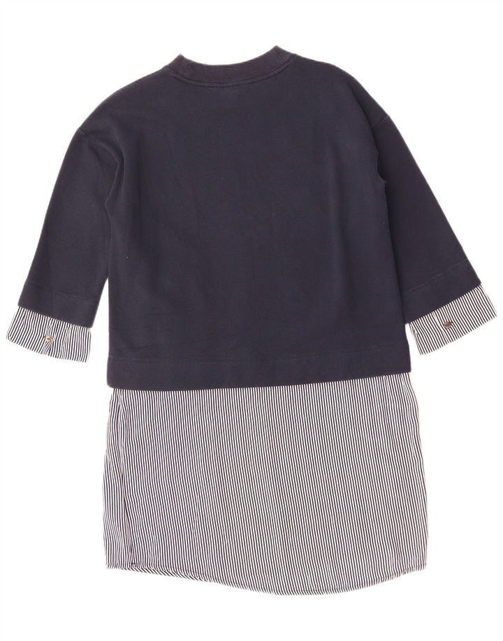 Женское платье прямого кроя TOMMY HILFIGER UK 14, средний темно-синий с цветными блоками