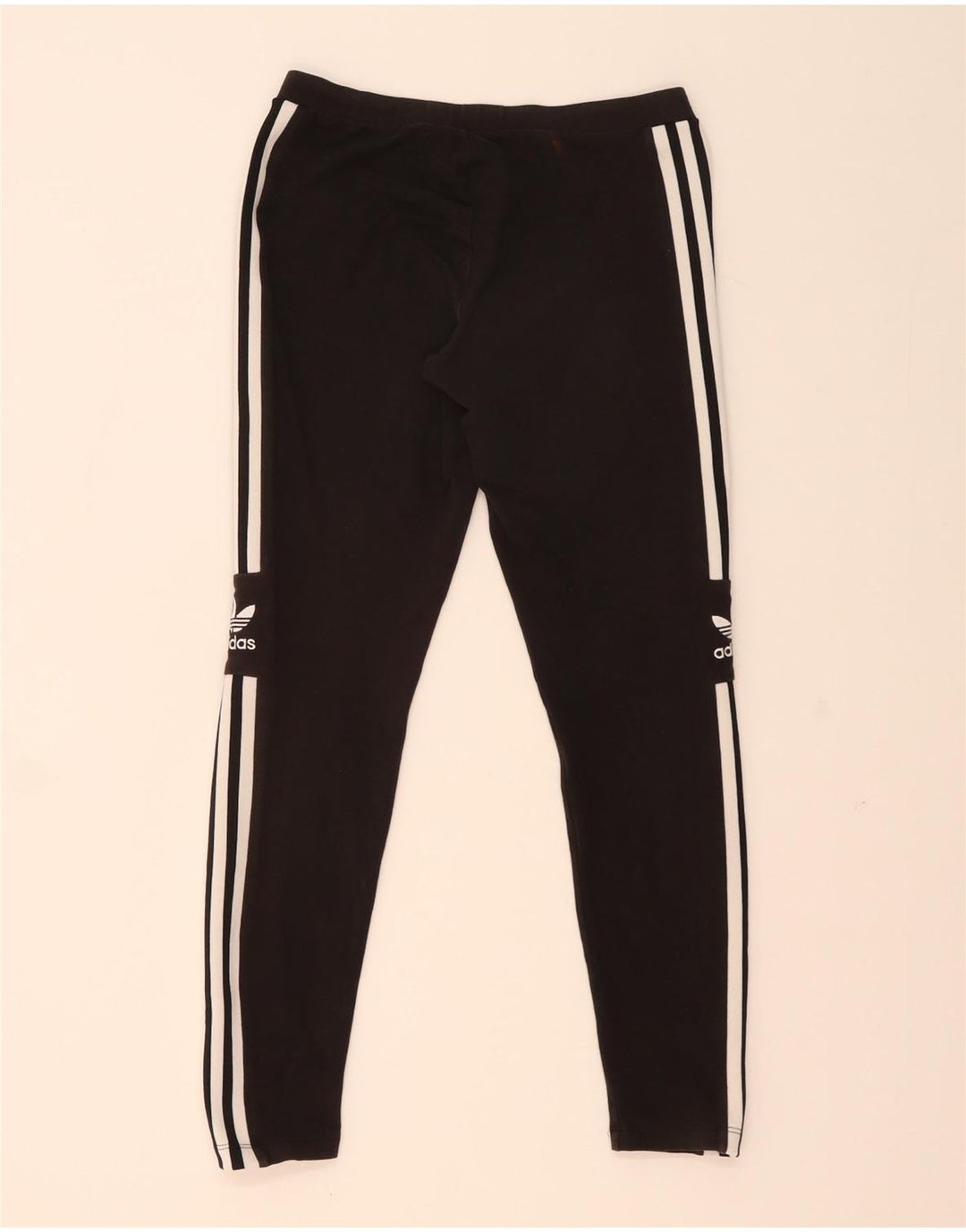 Женские леггинсы Adidas UK 14, средний черный хлопок, черный