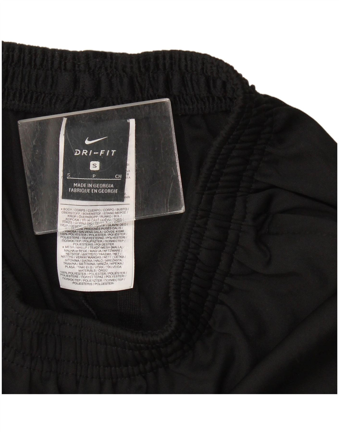 Мужские спортивные брюки Nike Dri Fit, маленькие черные полиэстер