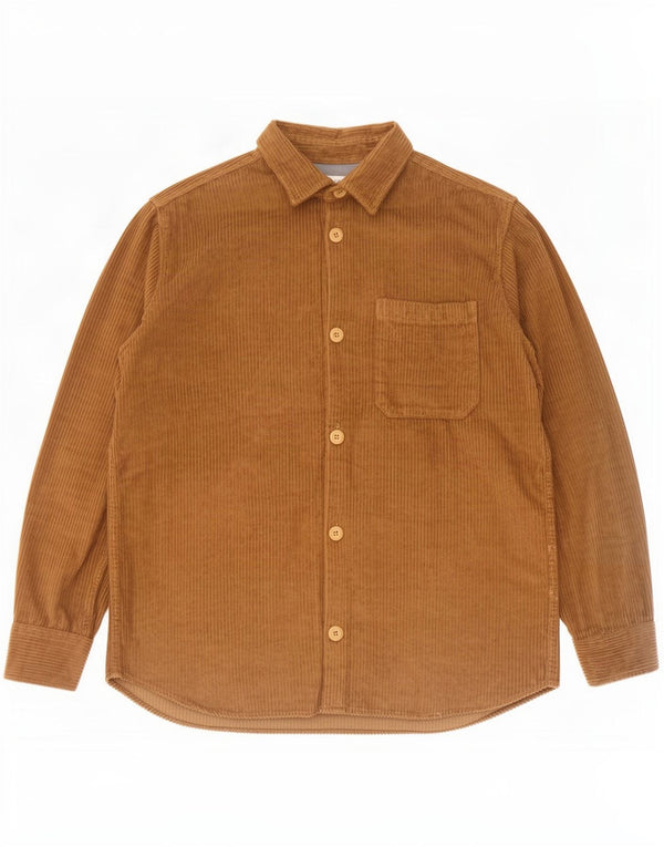 Мужская вельветовая рубашка Jack & Jones XL, бежевый хлопок