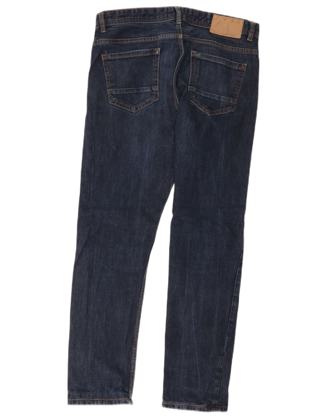 Мужские джинсы Zara Slim EU 40 Medium W32 L29 Темно-синий хлопок