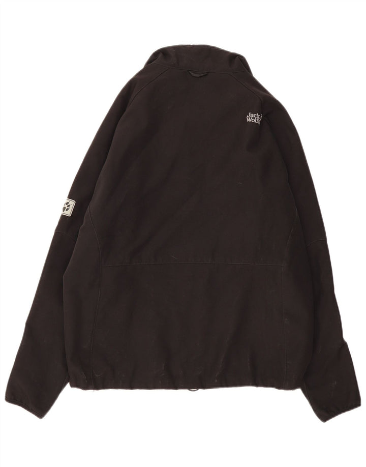 Женский бомбер Jack Wolfskin UK 36/38, средний черный полиэстер