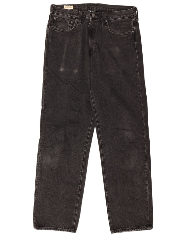 Женские прямые джинсы свободного кроя Levi's 568 W32 L31, черный хлопок