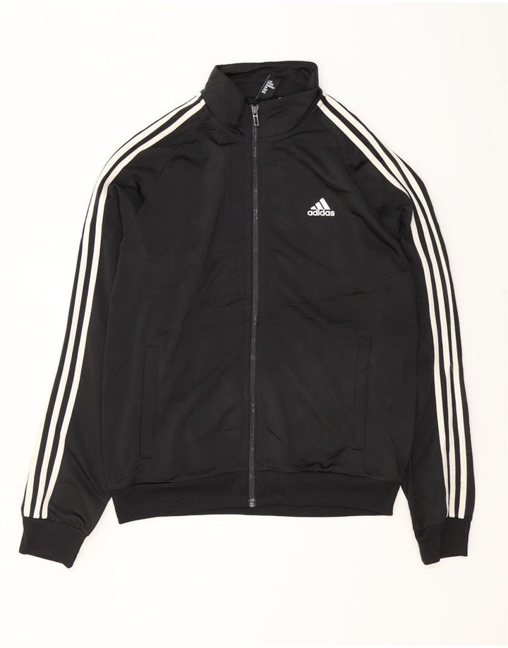 Мужской спортивный костюм ADIDAS, верхняя куртка, средний черный, полиэстер