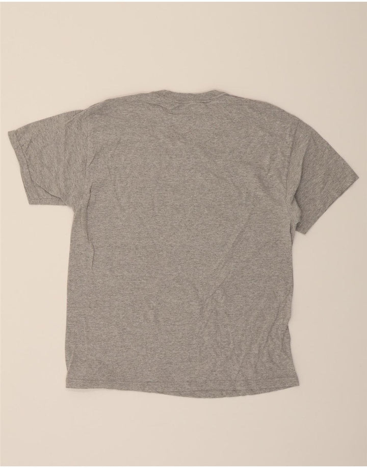 CHAMPION Mens Graphic T-Shirt Top Large Grey Cotton Vintage Champion and Second-Hand Champion from Messina Hembry 
