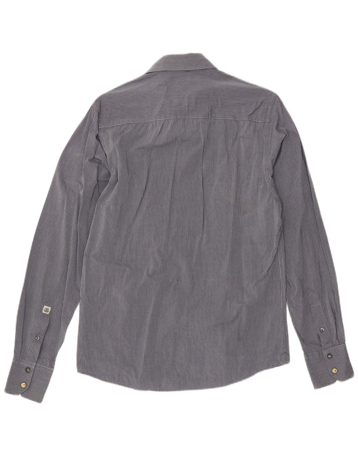 Мужская рубашка SCOTCH & SODA, средний синий в тонкую полоску