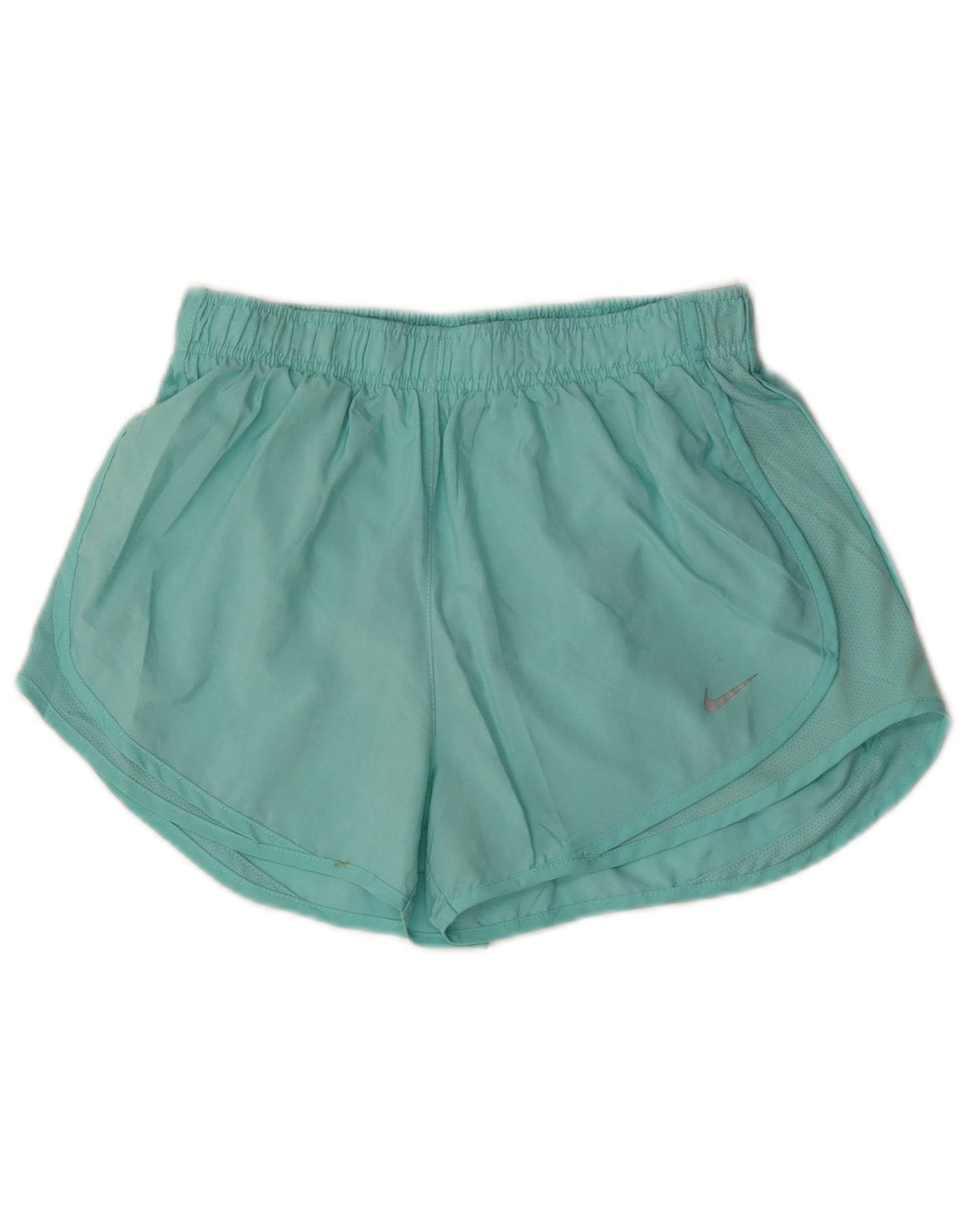 Женские спортивные шорты Nike Dri Fit UK 12, средний бирюзовый полиэстер