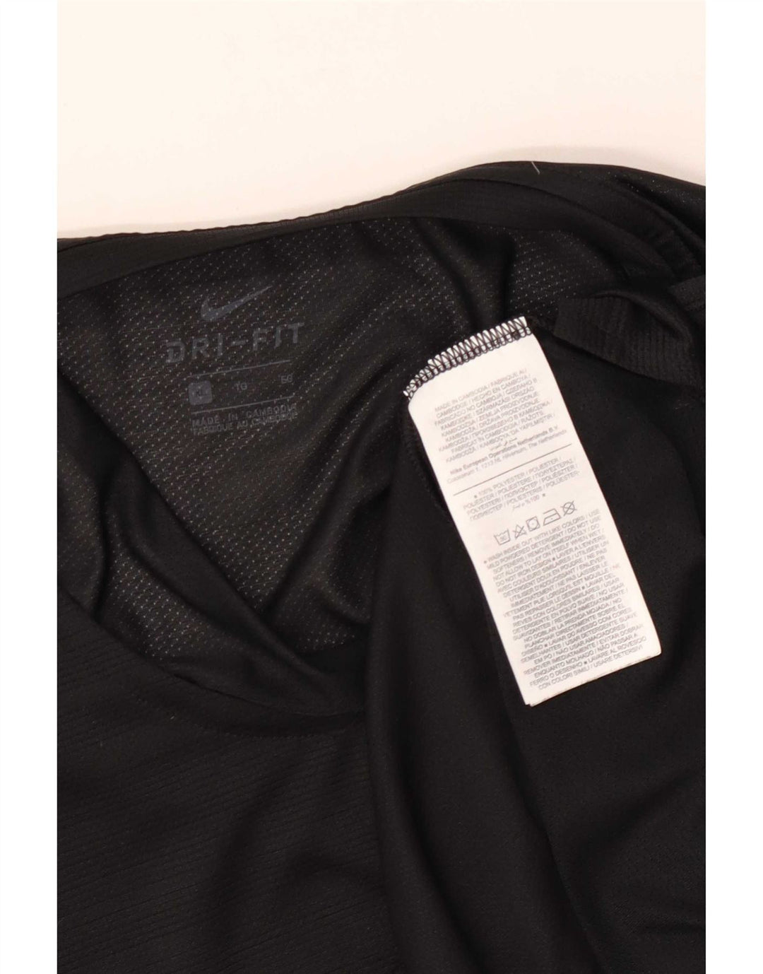 Мужской жилет Nike Dri Fit XL, черный полиэстер в тонкую полоску