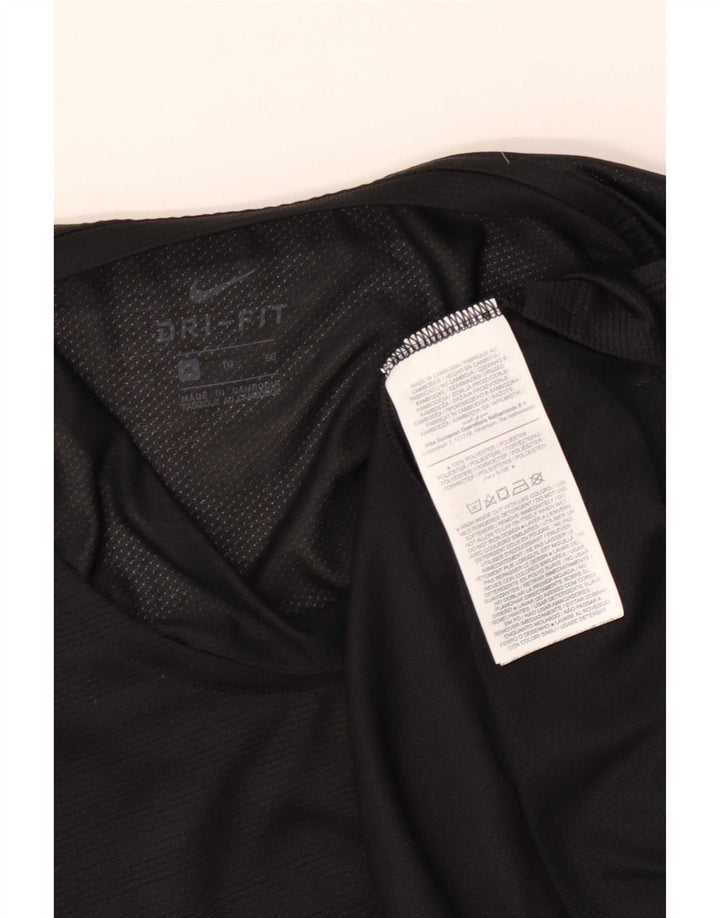 Мужской жилет Nike Dri Fit XL, черный полиэстер в тонкую полоску