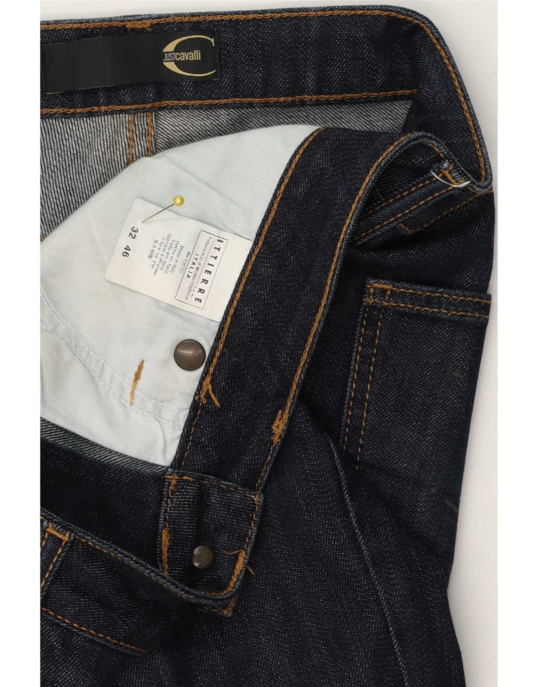 Женские джинсы Bootcut Just Cavalli IT 46 Large W32 L30 Темно-синие