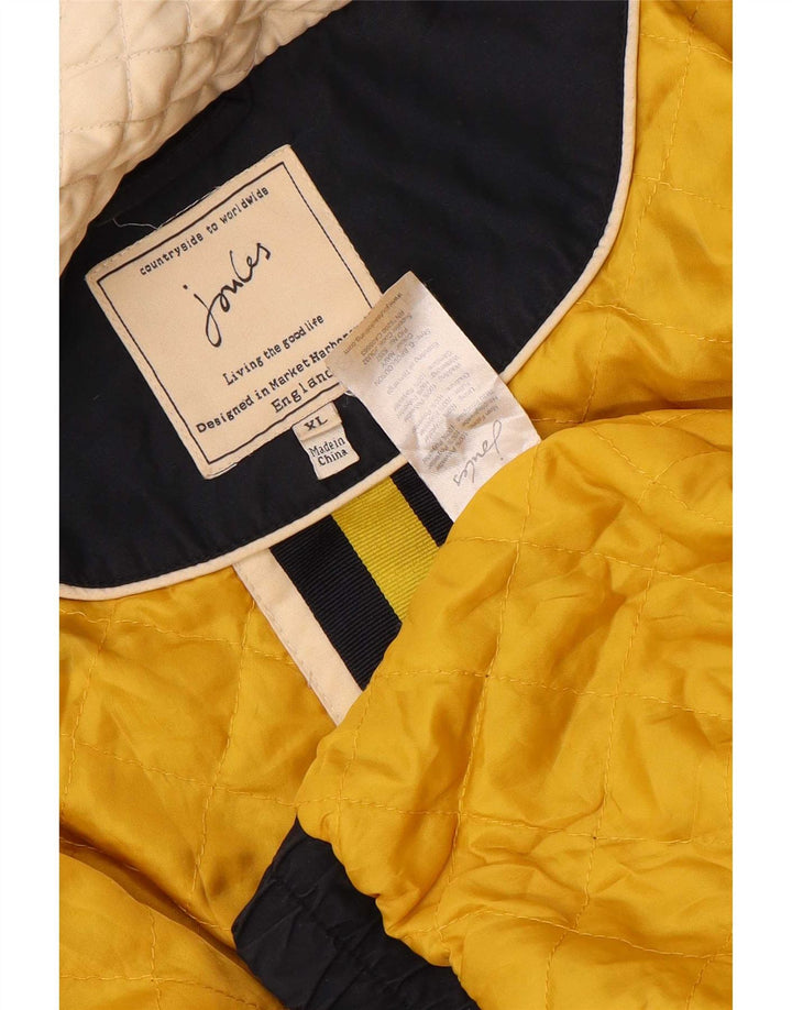 Мужская бомбер Joules с графическим рисунком UK 42 XL Темно-синий полиэстер