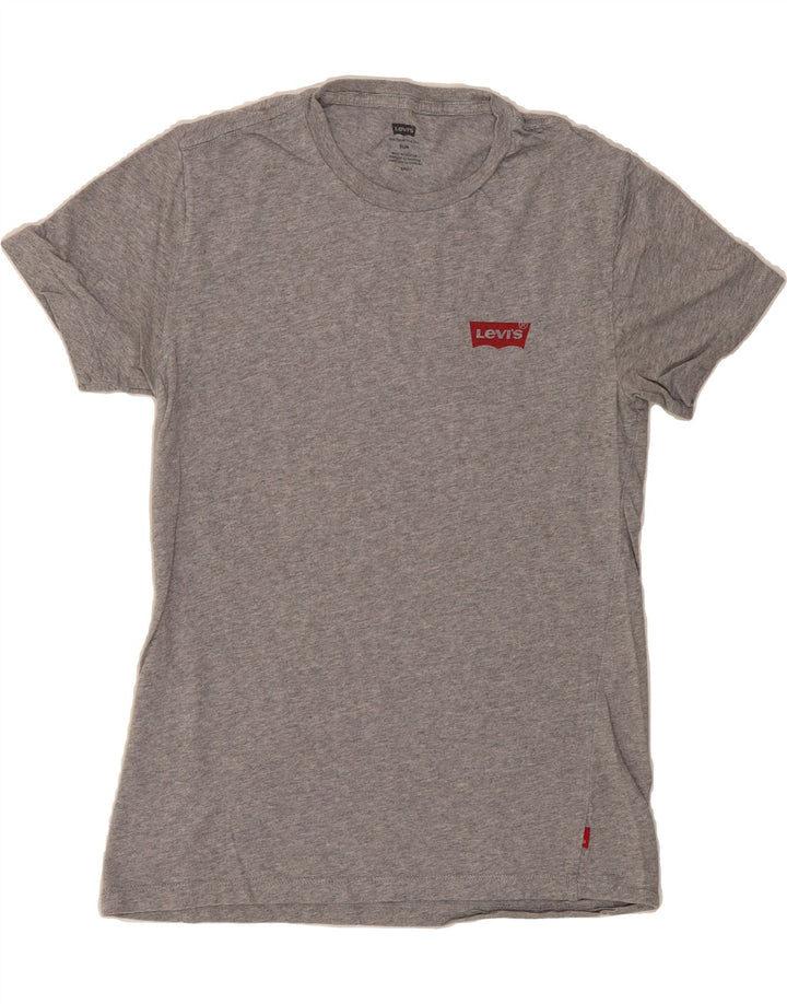 LEVI'S Mens T-Shirt Top Small Grey Vintage Levi's and Second-Hand Levi's from Messina Hembry 