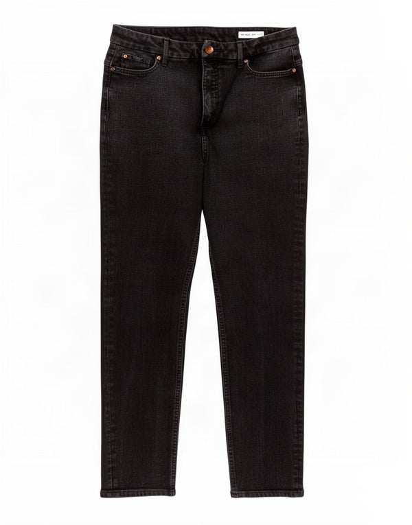 Женские прямые джинсы Marks & Spencer The Magic UK 16, большие W34 L26, черные